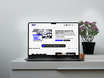 Digital Daba - The Website 360 agency agency agency website arabicui branding smart agency ui uiux website