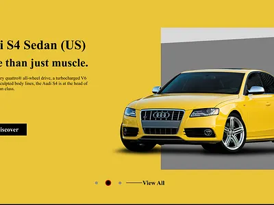 Car Dealership – Website Design / Landing Page car company website car dealership website car store website e commerce website design landing page landing page design uiux design web design website design