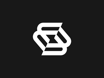 letter S logo design - Unused abstract black and white branding creative logo design geometric letter s logo logo logo design logo designer logodesign m n o p q r s t u v w x y z minimal modern monogram s logo sports startup logo travel visual identity