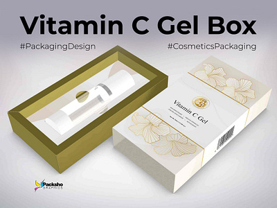 Kajaran: Exquisite Vitamin C Gel Packaging Design gel box sliding box