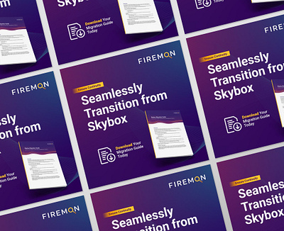 FireMon Guide Download Digital Ad ad branding design digital ad digital marketing graphic design linkedin