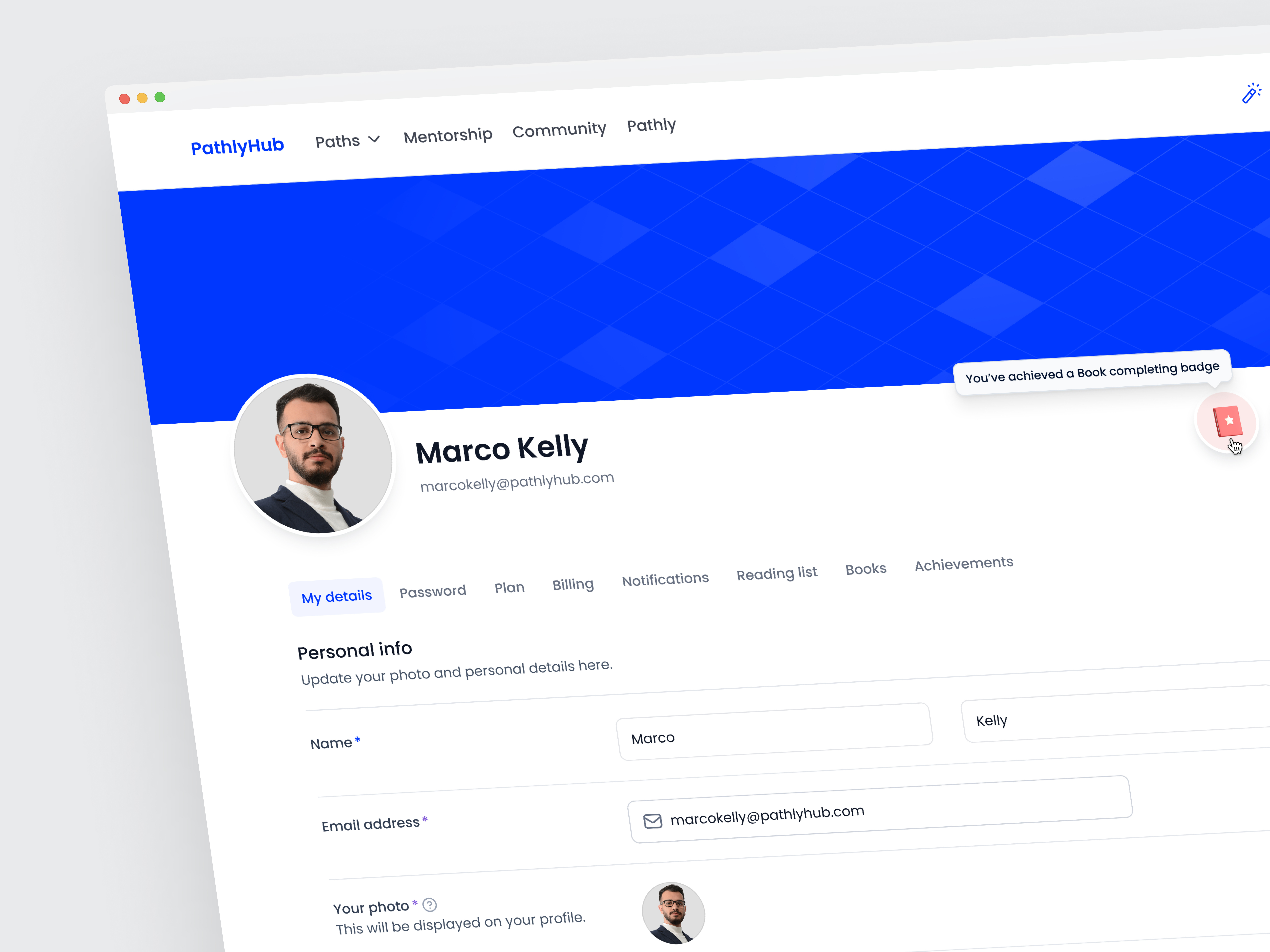 Modern Dashboard UI UX – Profile Editing Page by Moamn on Dribbble