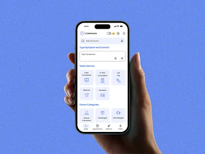 Doctor Appointment Booking App app consultation doctor doctor appointment doctor consultation health hospital ui