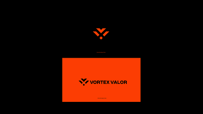 Vortex Valor Logo brand branding esport logo esports graphic design logo logo design