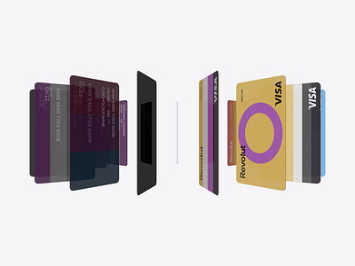 Revolut Pride Virtual cards 3d 3d cards animation cards clean design graphic design lgbt lgbtq minimal minimal cards pride pride cards rainbow revolut virtual cards visa