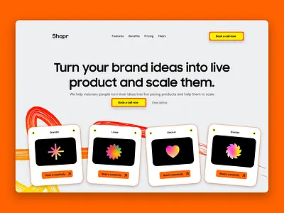 Influncers marketing agency design branding cool website freelance webdesigner graphic design illustration trendy website ui web design web designer