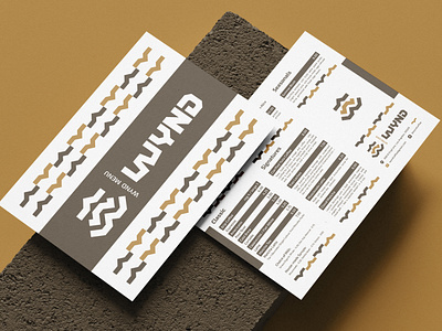 WYND Cafe Branding ( Menu ) brand identity branding business card cafebranding creative design customlogo graphic design logo logomark logotype menu menu design minimalbranding pattern print print design visual identity