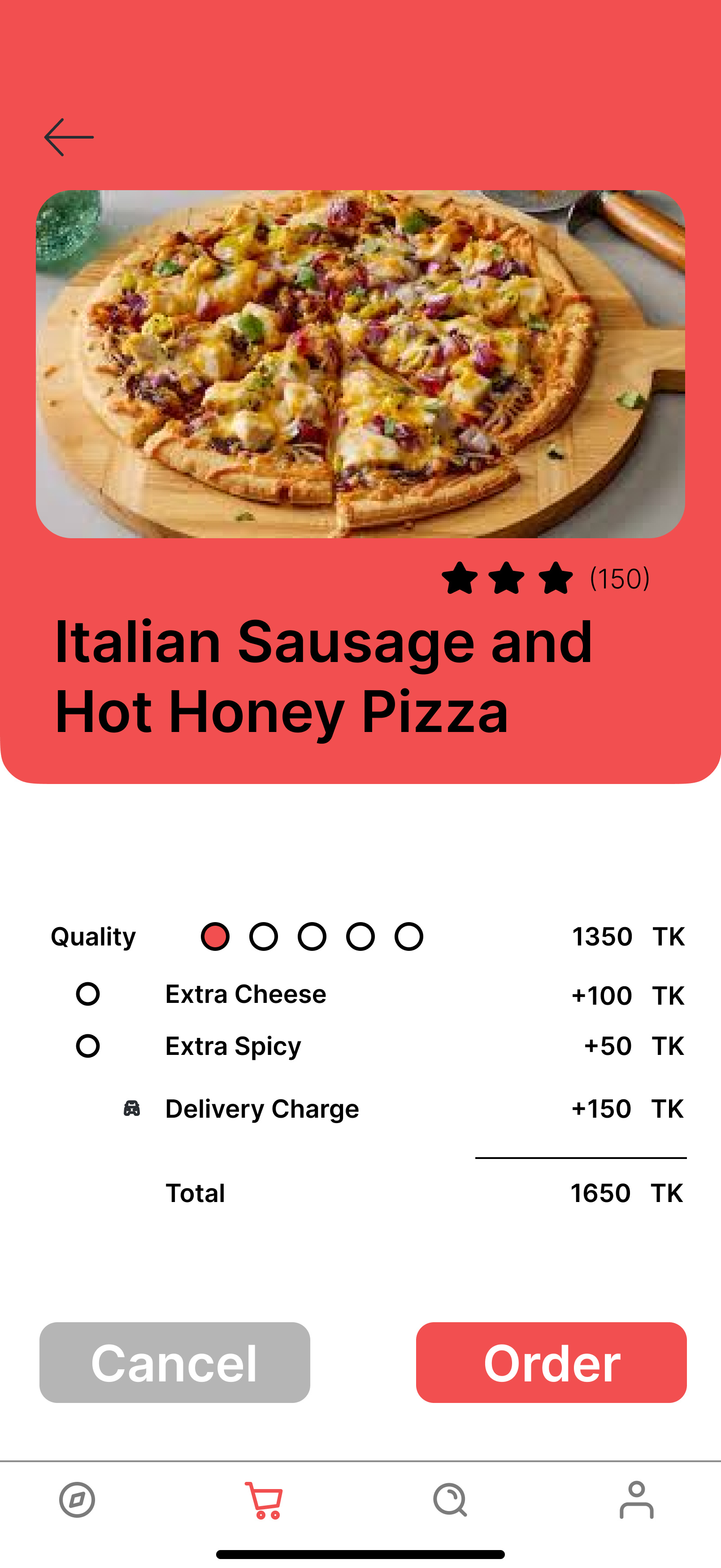 Example of Mobile/Web App Design 2 To 3 Screen