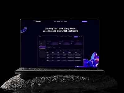 Web3 Landing Page | UX/UI Design crypto figma landing page token trade ui web3 website