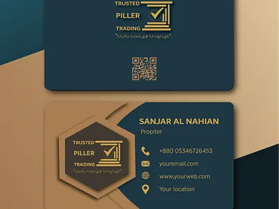 Corporate Business Card branding flyer graphic design logo