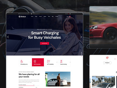 Biddut - Electricity Services WordPress Theme best lms wordpress theme branding electrical services graphic design ui