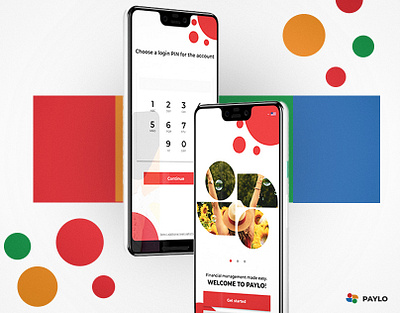 Paylo: Innovative UI/UX for a Modern Banking App animation branding design graphic design logo motion graphics ui ux