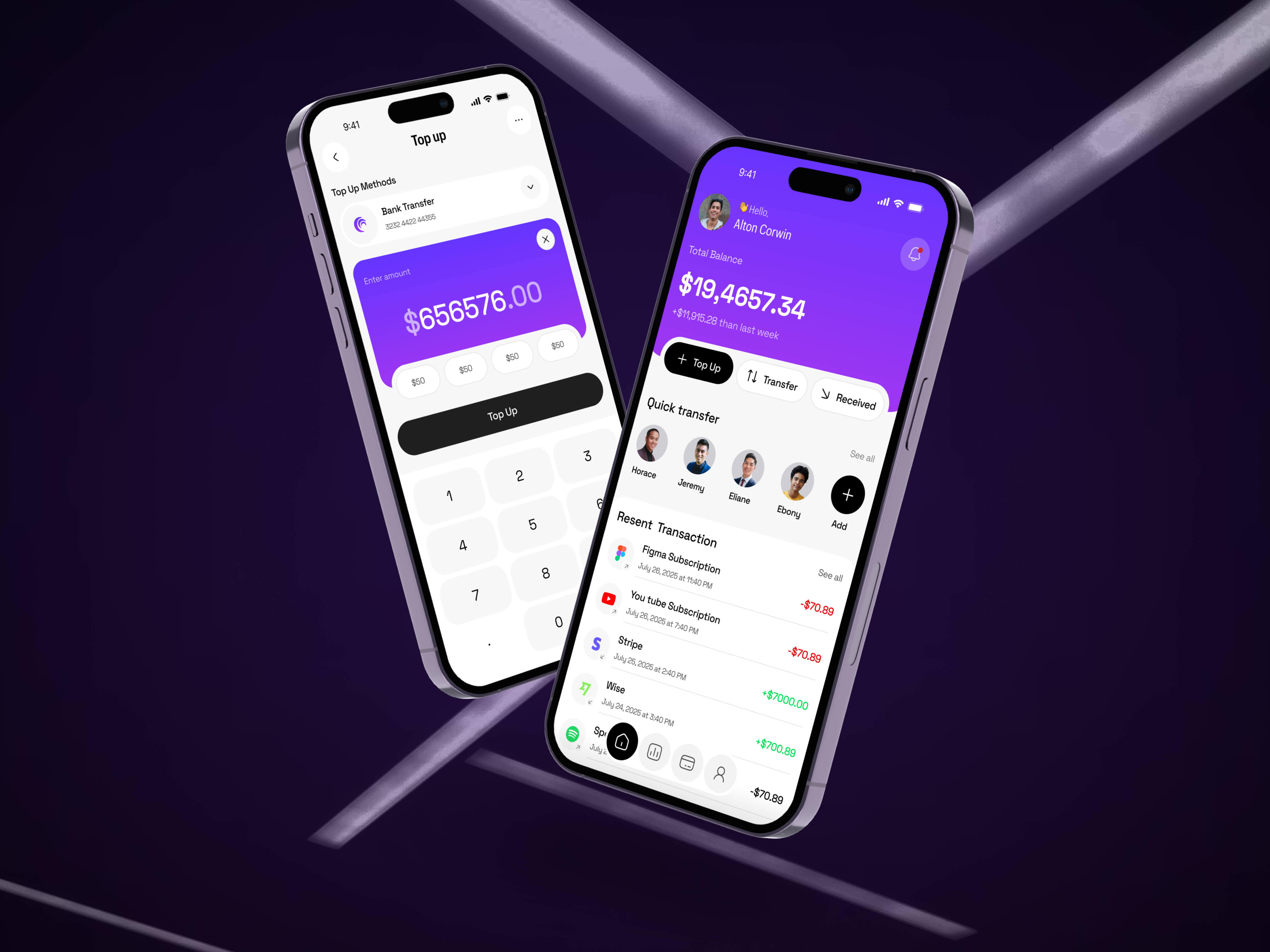 Example of Mobile App Design Per Screen