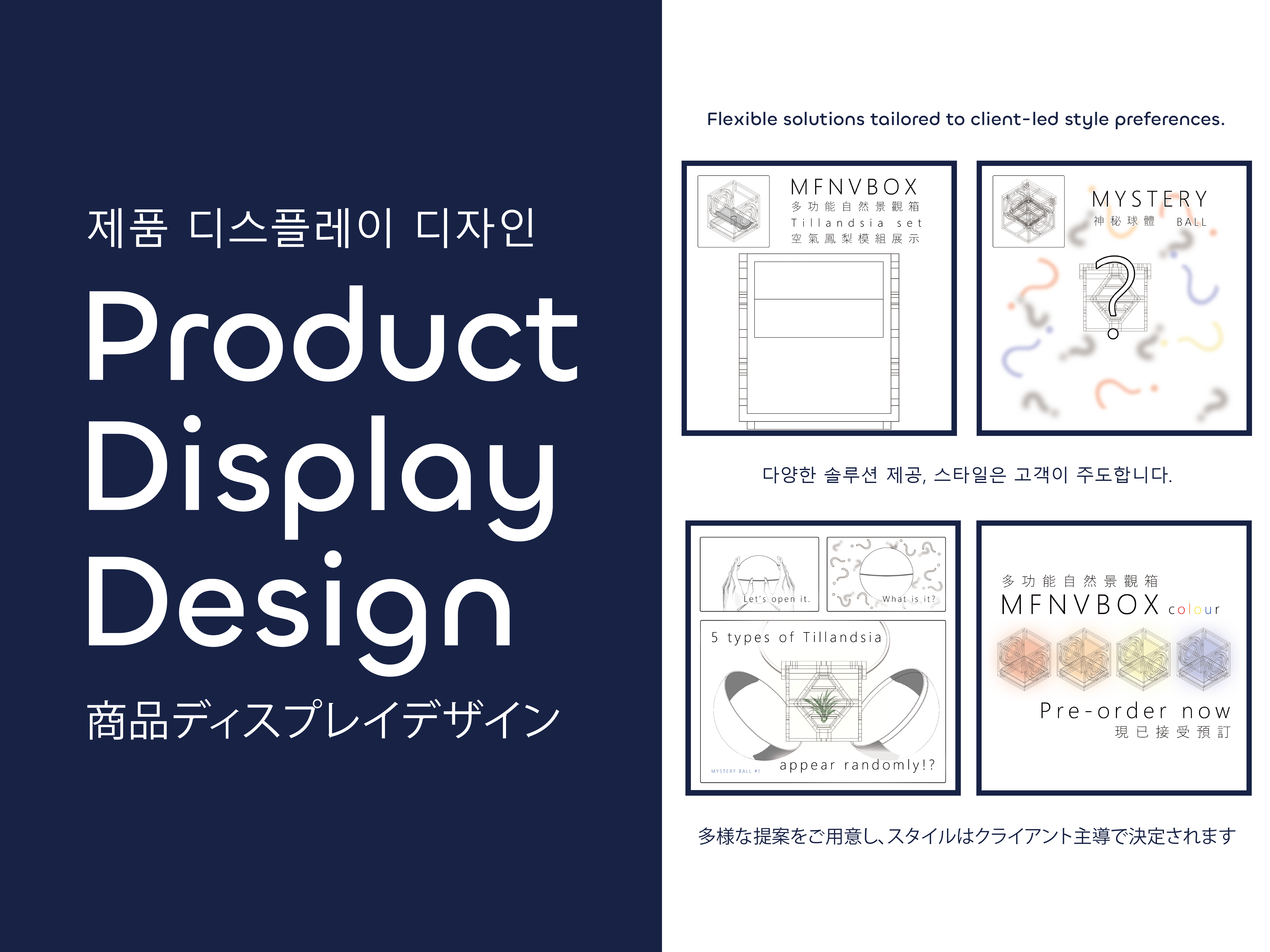 Example of Product Display Design