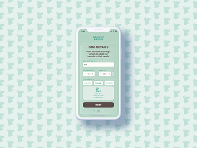 Dog Food Delivery App Sign In dailyui ui