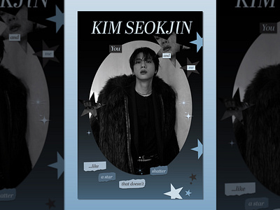 BTS Jin - #RUNSEOKJIN_EP.TOUR - Postcard Design | Print Freebie adobe illustrator adobe photoshop brand brand designer branding bts design freebies graphic design graphic designer illustration kpop kpop freebies photo editing photoshop postcard postcard design print print design print layout