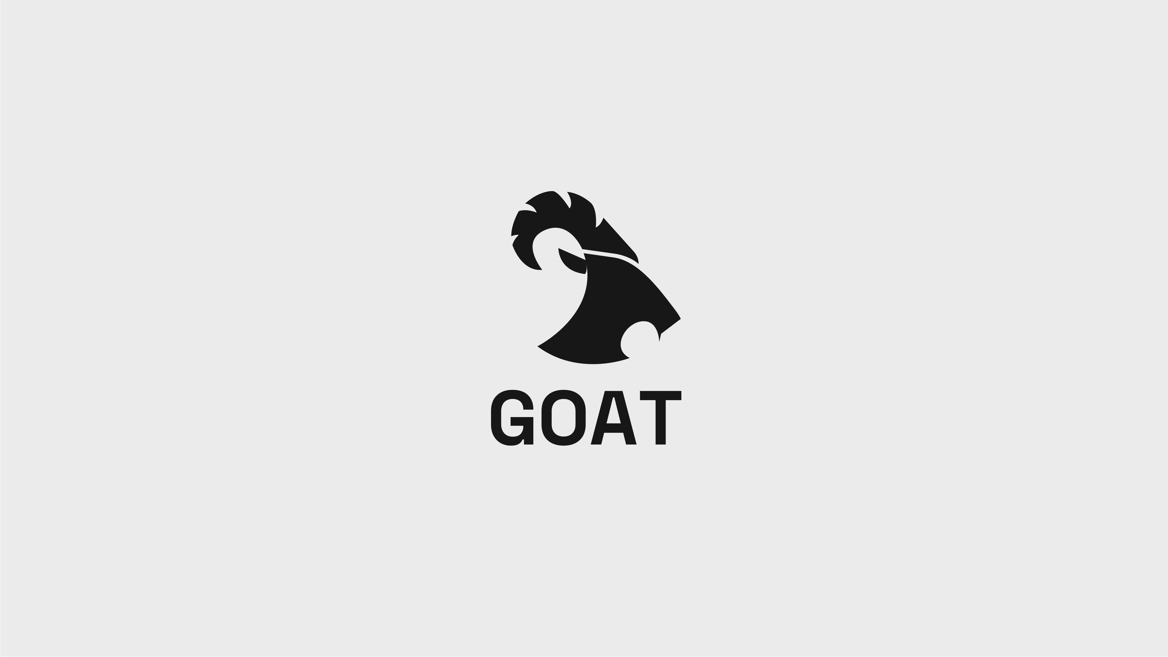 goat logo design animal logo brand identity goat logo graphic design logo design logo mark logotype minimalist logo print professional logo timeless logo typography