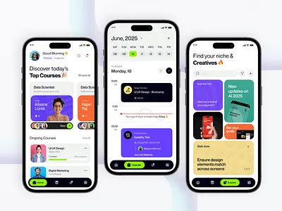 Skillzo Online Skill Learning Mobile App app app design app interface app service app ui digital learning minimal app ui mobile mobileappdesign mobiledesign online app online course online learning online platform service app skill learning skillzo ui uiuxdesign ux