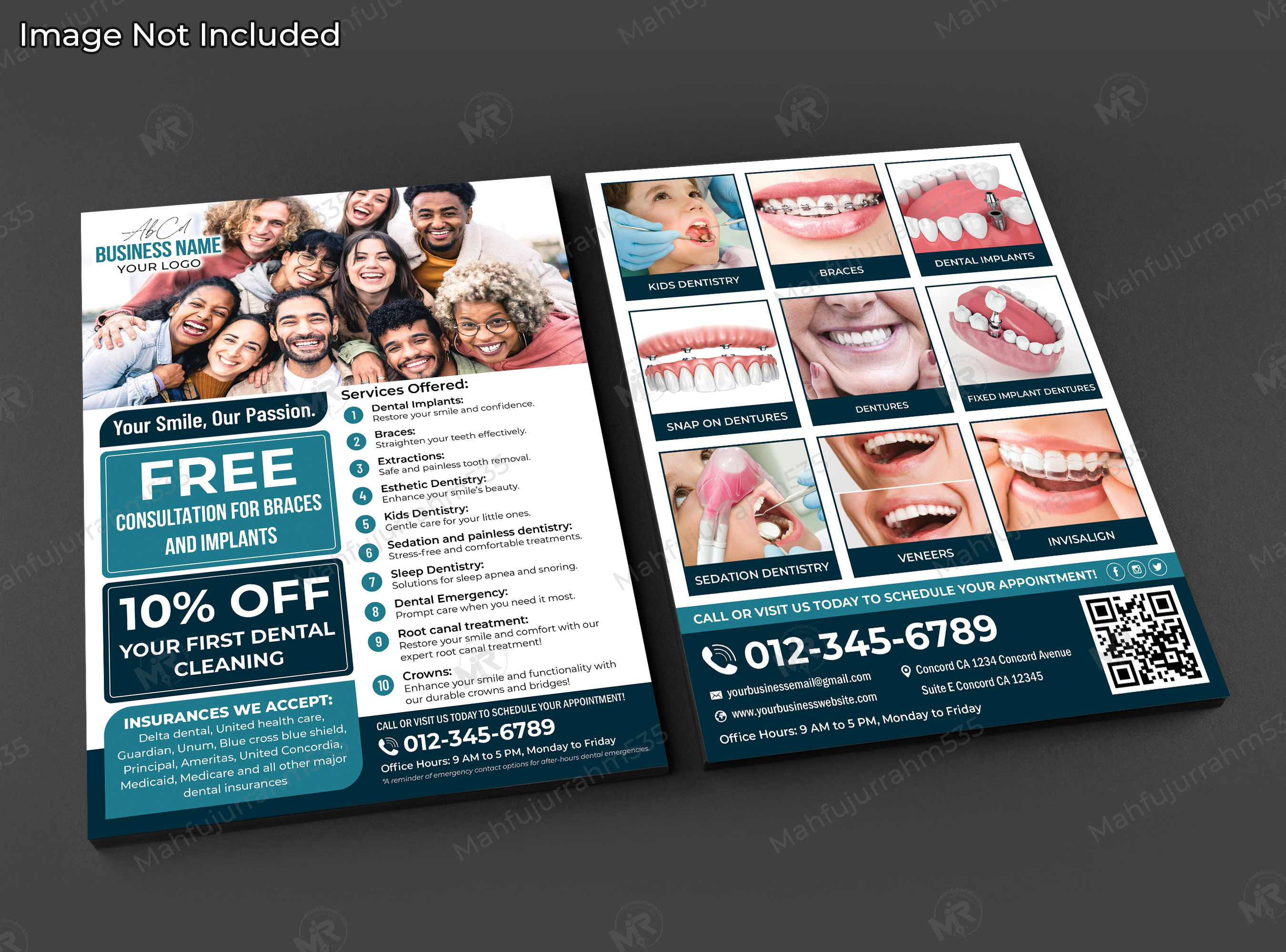 Example of I Will Create A Double Side Flyer Design