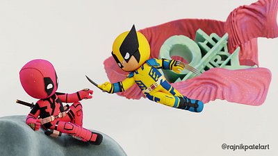3D Character Design & Animation 3d 3d animation 3d character 3d illustration animation blender character animation character design design graphic design illustration motion graphics