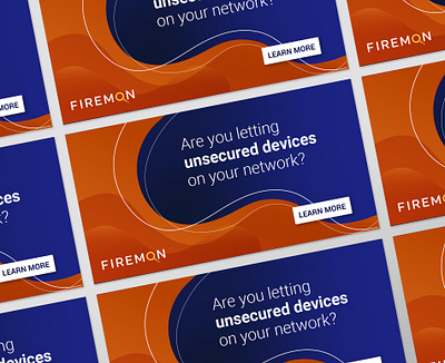 FireMon Unsecured Devices Digital Ad branding design digital marketing graphic design linkedin ad social