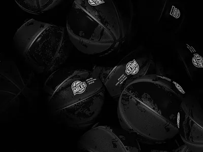 Basketball team identity 3d branding graphic design logo