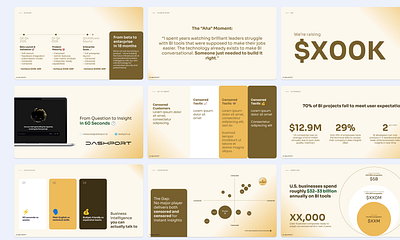 Dashport AI Pitch Deck | Business Intelligence Startup ai pitch deck ai startup company presentation fundraising deck investor deck pitch deck pitch deck designer powerpoint design presentation design presentation designer startup pitch deck startup presentation vc deck