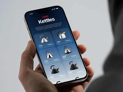 Alessi - redesign concept ai app buy ecommerce ios item items listing online sell shop store ui ui design