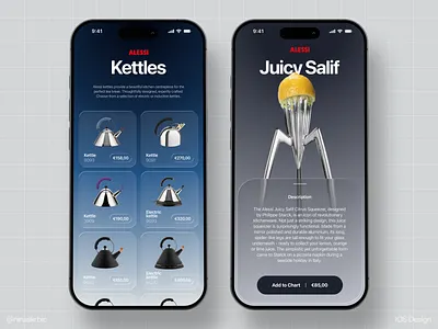 Alessi - redesign concept ai buy ecommerce ios items list listing market marketplace product sell shop store ui uiux