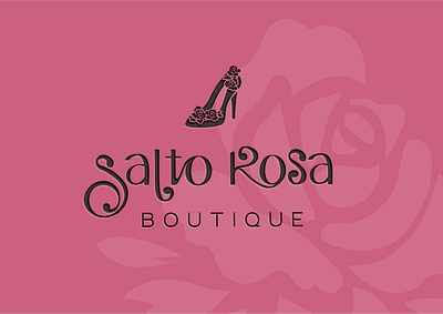 Salto Rosa _Identidade Visual branding design graphic design logo visual identity