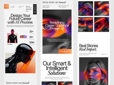 Neuropath.ai: AI Career Path Website Mobile Responsive 3d ai artificial intelligence branding clean design graphic design home page illustration landing page mobile responsive responsive ui ui design uiux uiux design uiuxdesign ux web design website