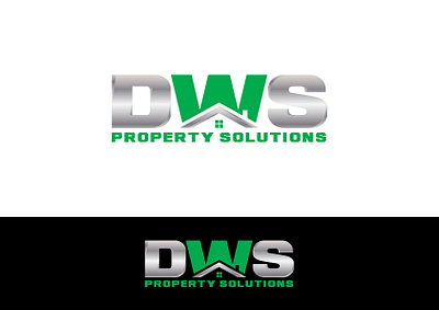 DWS Property Solutions Logo Design abstract