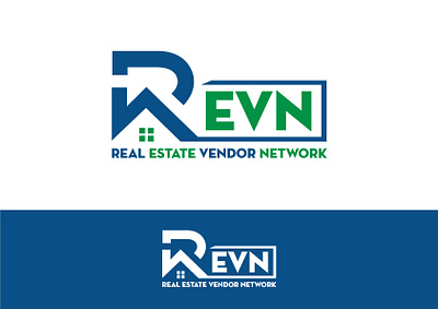 Real Estate Vendor Network Logo Design bridge