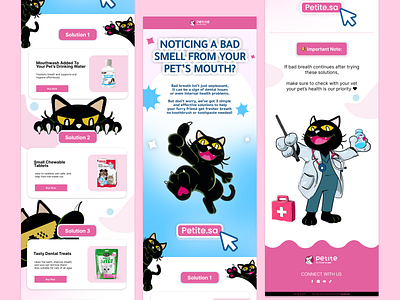 Email Design - Pet Brand email design klaviyo email marketing design pet brand email design