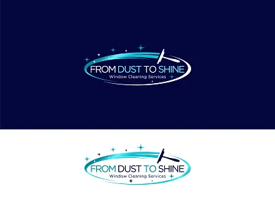 From Dust to Shine Logo Design immaculate