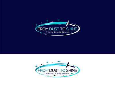 From Dust to Shine Logo Design immaculate