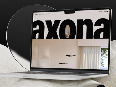Axona — Furniture Website app design axona branding craftedwithlov elegant design for you furnituredesign interiordesign landing page landingpagedesign luxury minimal design moderninteriors new desidn sustainableliving ui uxuidesign website
