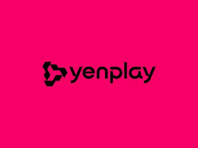 minimalistic letter Y play logo design - unused ai branding clip design futuristic lettermark logo logo design logo designer logodesign media minimalism modern movie negative space online business videos print production video web3