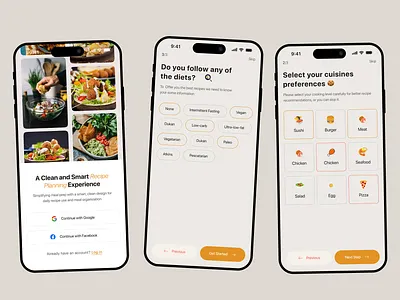 CookBook – Onboarding Screen Mobile app app screen design cook onboarding cook recipe app cookbook app cookbook onboarding cooking app cooking recipe food app food cooking food recipe app mobile onboarding onboarding onboarding design recipe recipe onboarding splash splash screen travel onboarding welcome welcome screen