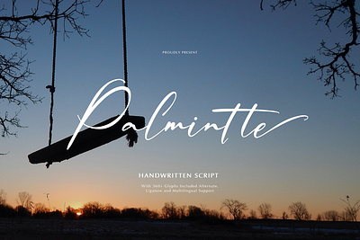 Palmintte | Handwritten Script feminine
