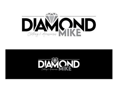 Diamond Mike Logo Design refined