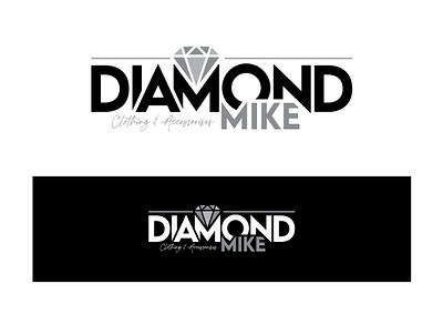 Diamond Mike Logo Design refined