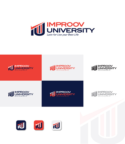 Improov University Logo Design elevate