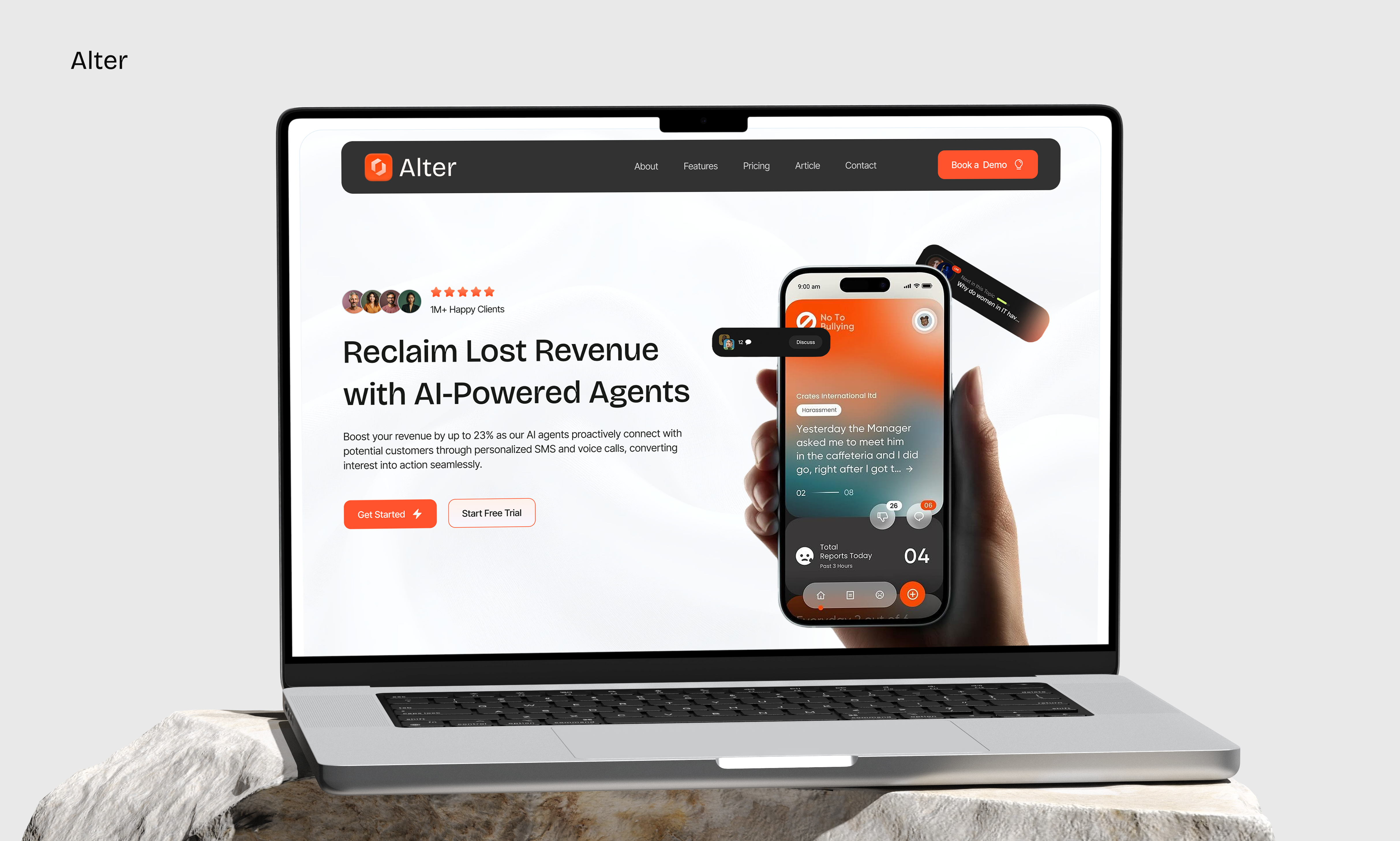 Alter - SaaS | Web & UI/UX Design adobe photoshop adobe xd app design branding design dribbble shots graphic design illustration interaction design saas saas website saas website design ui ux web design