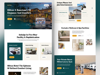 Luxury Hotel website - web design - landing page agency dribbble e commerce framer hotal jabel landing page landing page design luxury homepage luxury hotal luxury restaurant luxury webdesign luxury website minimal resort ui ux design web ui design website mockup website ui ux design