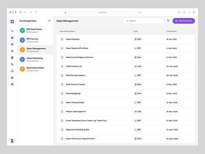 Call AI- Sales Management CRM Dashboard ai assistant ai dashboard b2b saas contact crm crm dashboard crm website dashboard design interface management dashboard project management saas saas dashboard sales uiux user dashboard wavespace web app website