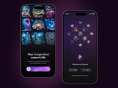AI Video Generator Mobile App ai ai app ai generated ai generator ai generator app ai image generator ai video generator app app design app ui image generator interface mobile mobile app template ui design uiux uiux design video
