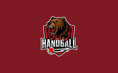 Berry Handball Sports Mascot Logo Design badge logo handball logo illustration logo logo design mascot mascot logo sports logo