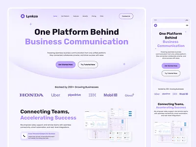 Saas Landing Page Design b2b customer service figma design logo management product prozyner responsive website rifat ony saas saas landing page saas landing page design saas web design saas website startup task management ui ux website design workflow