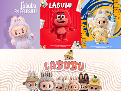 Labubu Meets Commerce: Cute, Bold & Ready to Sell! design graphic design labubu post shocile media